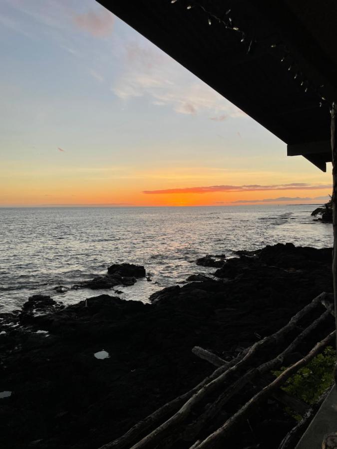 Moonlight Oceanfront Delight Leilighet Kailua-Kona Eksteriør bilde